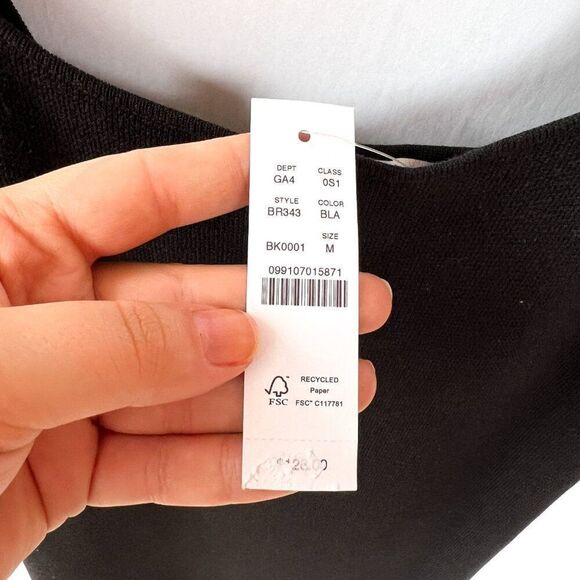 NWT J. Crew Black Square Neck Sleeveless Knit Sweater Dress BR343 Retail $128 - Picture 8 of 10